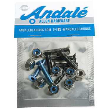 ANDALE Allen Hardware, Blue/Blk, 7/8''