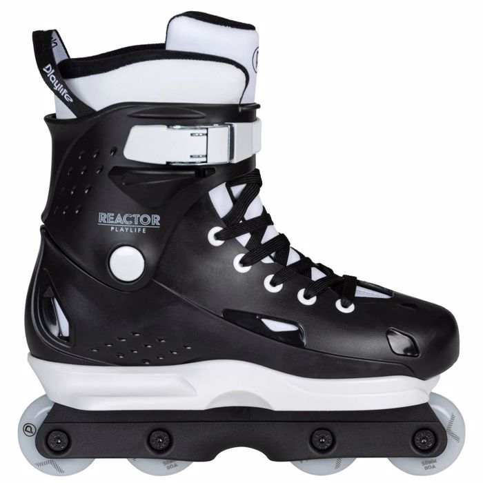 PLAYLIFE Aggressive inline skates Reactor - White/Black PLAYLIFE Aggressive Patinia Reactor - Lefko/Mavro
