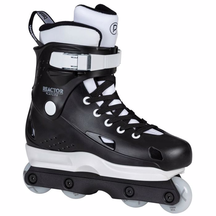 PLAYLIFE Aggressive inline skates Reactor - White/Black PLAYLIFE Aggressive Patinia Reactor - Lefko/Mavro