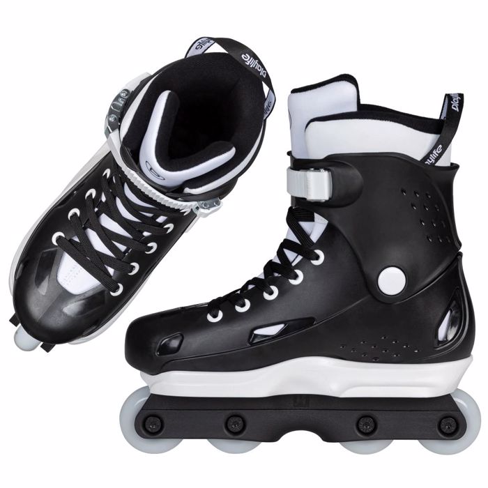 PLAYLIFE Aggressive inline skates Reactor - White/Black PLAYLIFE Aggressive Patinia Reactor - Lefko/Mavro