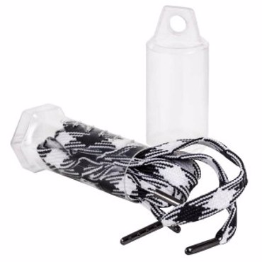 Κορδόνια MyFit Checker, white/black