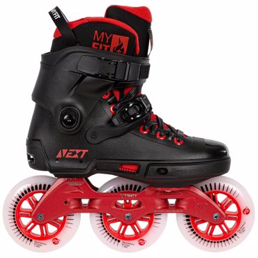 POWERSLIDE Next Black Red 110 Urban Inline Skates - Red