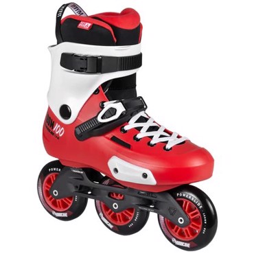 POWERSLIDE Zoom Trinity 100, Inline Skates - Κόκκινο
