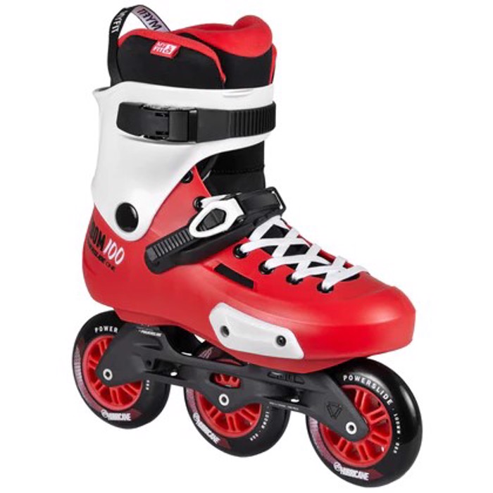 POWERSLIDE Zoom Trinity 100, Inline Skates - Kokkino