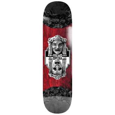OPERA Twins Pop Slick Deck 8.25'' - Red/Black