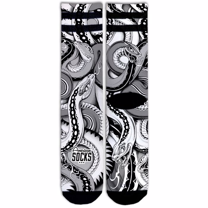 AMERICAN SOCKS Python Kaltses  - Signature Mid High