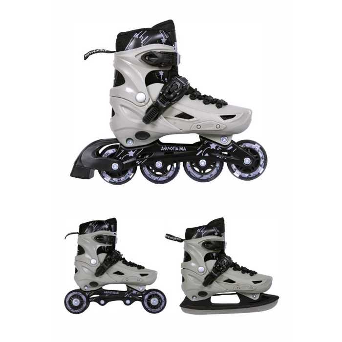3K Afxomeioumena Patinia/Roller Skates/Pagpedila 3 se 1 - Ggri