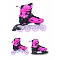 3K Afxomeioumena Patinia/Roller Skates/Pagpedila 3 se 1 - Roz