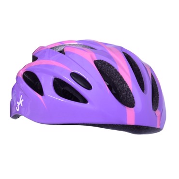 ATHLOPAIDIA Adjustable Kids Helmet - Purple/Pink