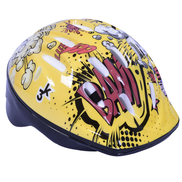 3K Kids Adjustable Helmet - Yellow