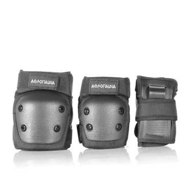 ATHLOPAIDIA Kids Protection Set - Black