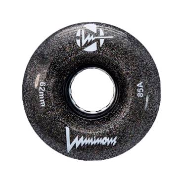 LUMINOUS Ροδάκια Led Quads Night Sky 62χιλ./85A - Μαύρο