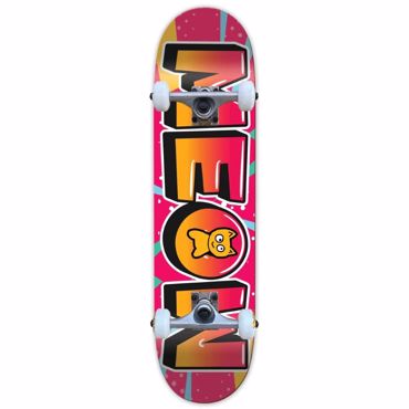 MEOW Pop Complete Skateboard 7.75'' - Pink