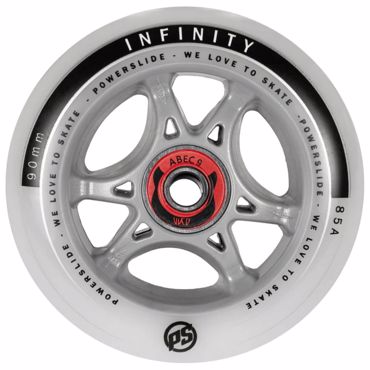 POWERSLIDE 90χιλ./85A  Infinity RTR Ροδάκια - Ασημί/Γκρι