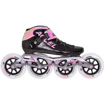 POWERSLIDE ACCEL Race Pink 110/100 Πατίνια - Μαύρο/Ροζ
