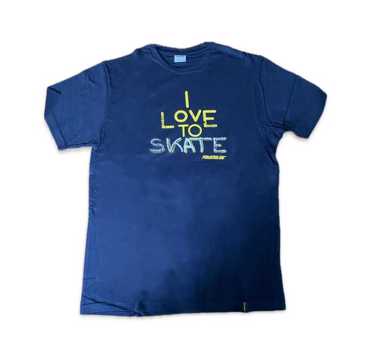 POWERSLIDE Ι LOVE ΤΟ SKATE Μπλουζάκι - Μαύρο