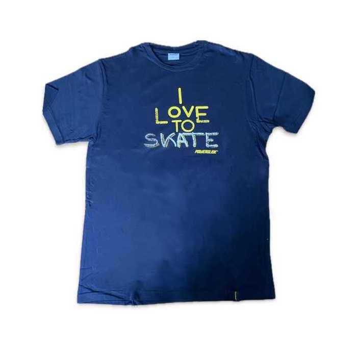 POWERSLIDE I LOVE TO SKATE Blouzaki - Mavro