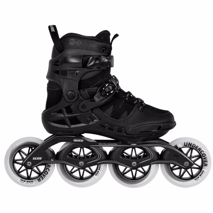 POWERSLIDE Phuzion Argon Road Black 110 Inline Skates - Black POWERSLIDE Phuzion Argon Road Black 110 Patinia - Mavro
