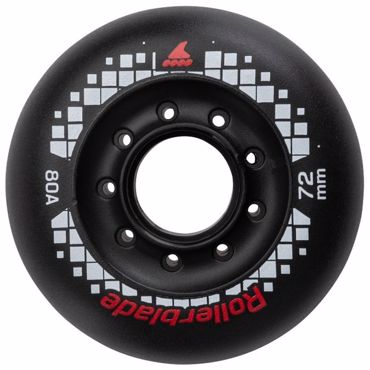 ROLLERBLADE Wheels Apex 72mm - Black