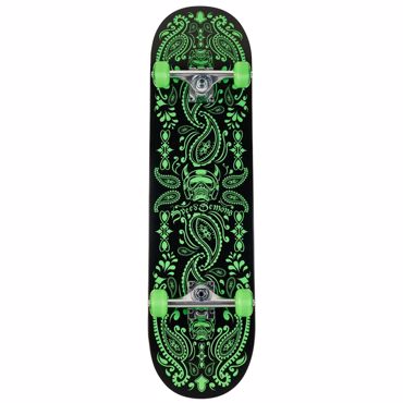 SPEED DEMONS Bandana Complete Skateboard 8.25'' - Black/Green