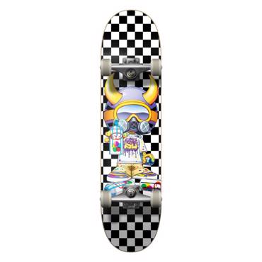 SPEED DEMONS Tagger Complete Skateboard 8.25'' - Black/White