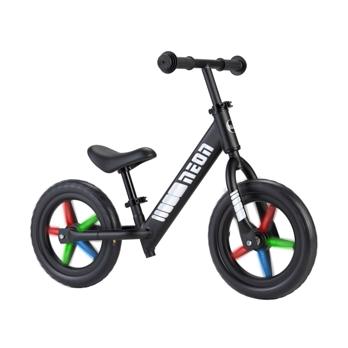 YVOLUTION Neon Podilato Isorropias me LED Rodes 12'' - Mavro