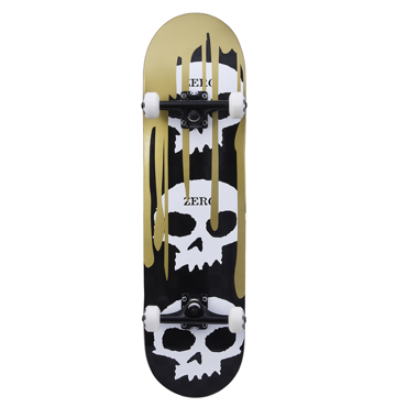 ZERO Skull Τροχοσανίδα 8'' - Μαύρο/Χρυσό