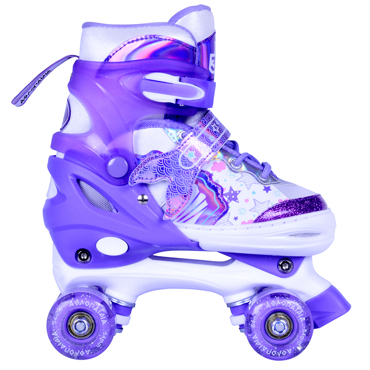 ATHLOPAIDIA adjustable roller skates - Light Purple