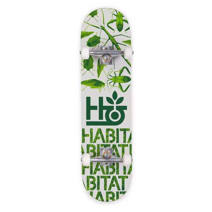 HABITAT Insecta Complete Skateboard 7.75' - Prasino