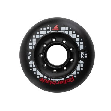 Wheels Rollerblade Apex 72mm, Black Wheels Rollerblade Apex 72mm, Black