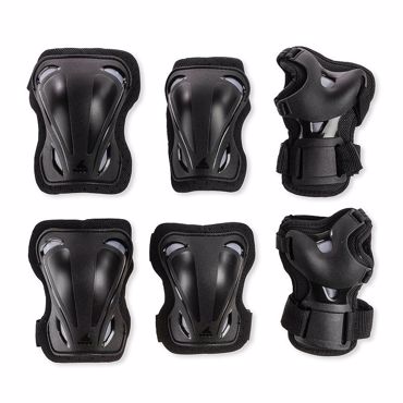 ROLLERBLADE Skate Gear 3 Pack - Black ROLLERBLADE Skate Gear 3 Pack - Black