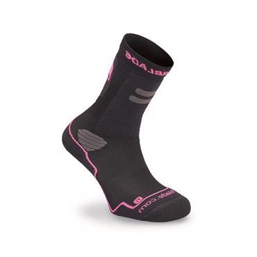 ROLLERBLADE High Performance Socks for Women - Black/Pink ROLLERBLADE High Performance Socks for Women - Black/Pink