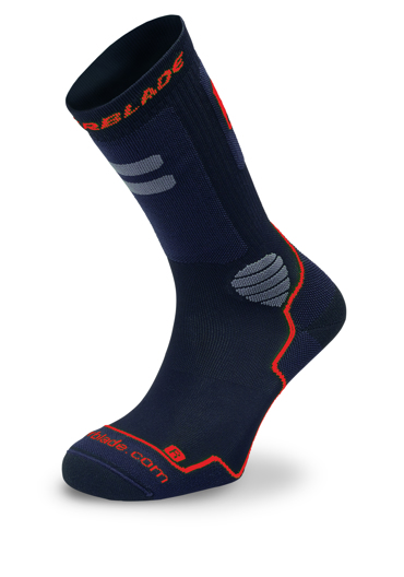 ROLLERBLADE High Performance Socks for Men - Black/Red ROLLERBLADE High Performance Socks for Men - Black/Red