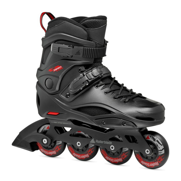 ROLLERBLADE RB 80 Inline Skates - Black/Red ROLLERBLADE RB 80 Patinia - Mavro/Kokkino
