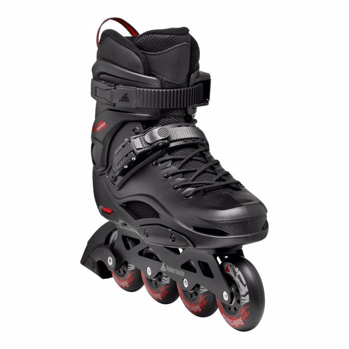 ROLLERBLADE RB 80 Inline Skates - Black/Red ROLLERBLADE RB 80 Patinia - Mavro/Kokkino