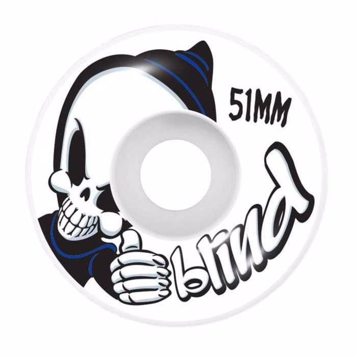 BLIND Checkered Reaper Yth FP Soft Wheels Complete Troxosanida 7.375'' - Glazio