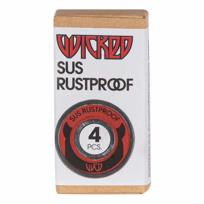WICKED SUS Rustproof Rouleman - Kokkino
