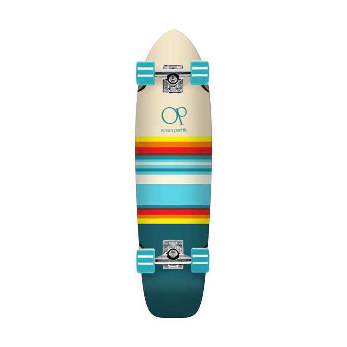 OCEAN PACIFIC swell cruiser skateboard 8.25'' - Bez/Glazio