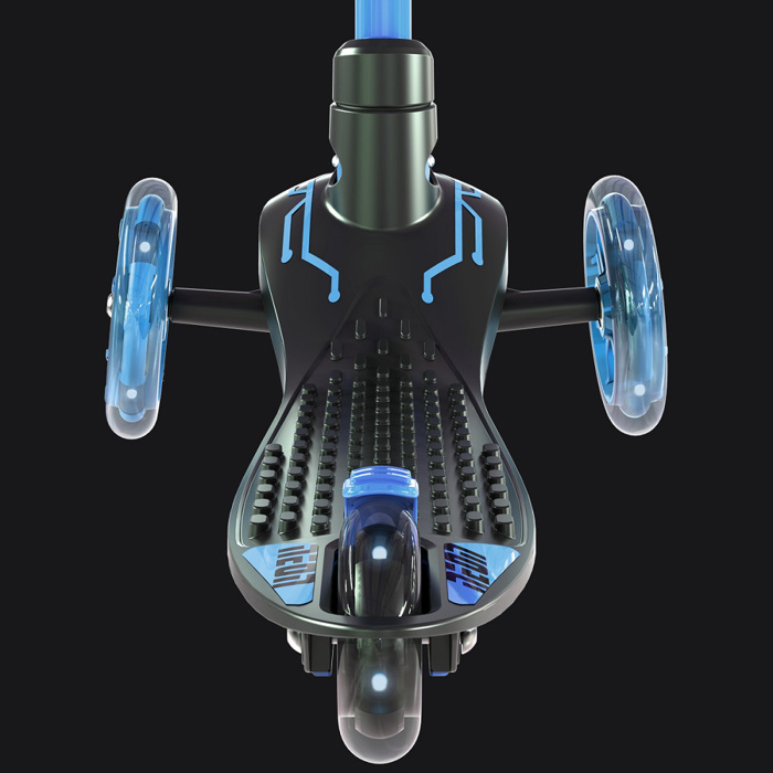 Yvolution Neon Glider Patini (Scooter)- Blue