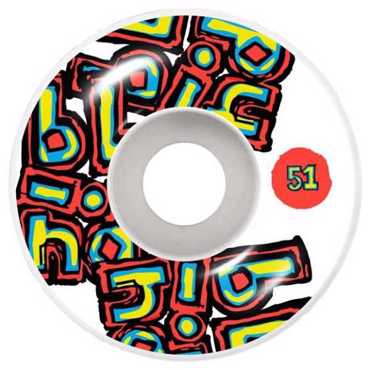 BLIND OG Stacked 51χιλ. Ροδάκια - Λευκό BLIND OG Stacked 51χιλ. Ροδάκια - Λευκό