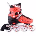 Athlopaidia 10305 Afxomeioumena Patinia/Roller Skates/Pagpedila 3 se 1 - Kokkino