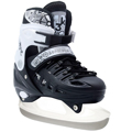 AThLOPAIDIA 10305 Afxomeioumena Patinia/Roller Skates/Pagpedila 3 se 1 - Mavro