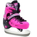 AThLOPAIDIA 10305 Afxomeioumena Patinia/Roller Skates/Pagpedila 3 se 1 - Roz