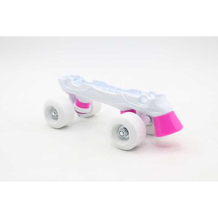 Athlopaidia Adjustable Kids Inline/Roller Skates/Ice Skates 3 in 1, for Girls Athlopaidia Afxomeioumena Inline/Roller Skates/Pagpedila, 3 se 1, ga Koritsia
