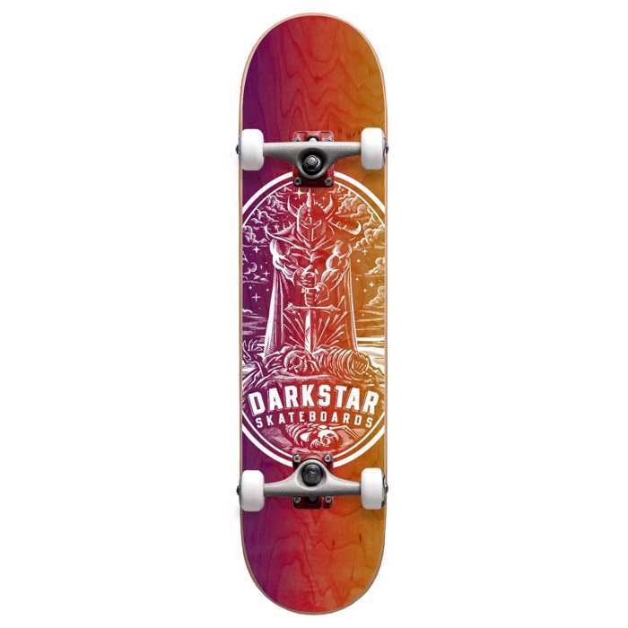 DARKSTAR Warrior Yth FP Premium Complete Skateboard 7.375'' - Multi