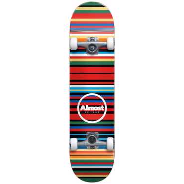 ALMOST Thin Strips FP Complete Skateboard 7.75'' - Μαύρο ALMOST Thin Strips FP Complete Skateboard 7.75'' - Μαύρο