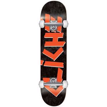 CLISHE Scotch FP Complete Skateboard 7.75'' - Μαύρο/Κόκκινο