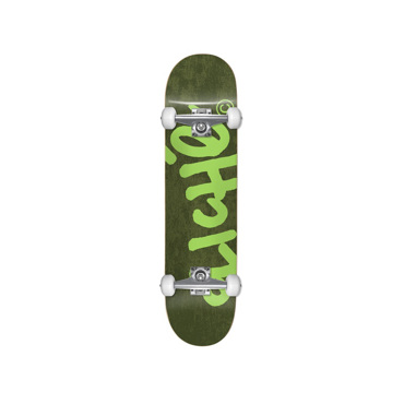 CLICHE Handwritten Yth FP Complete Skateboard 7.375'' - Forest Green
