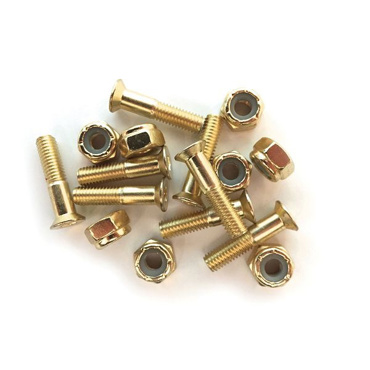 ALMOST Gold Nuts & Bolts  Hardware