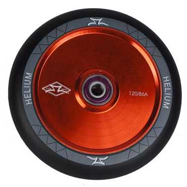 AO SCOOTERS Helium Wheel 120mm with Bearing - Red AO SCOOTERS Helium Wheel 120mm with Bearing - Red